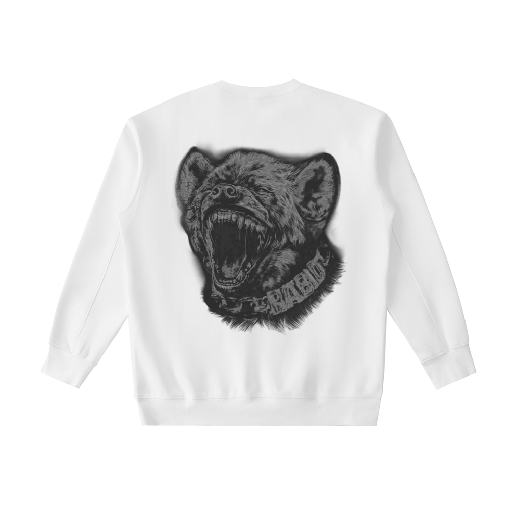 Heavyweight Crewneck Sweatshirt. Hyena Black