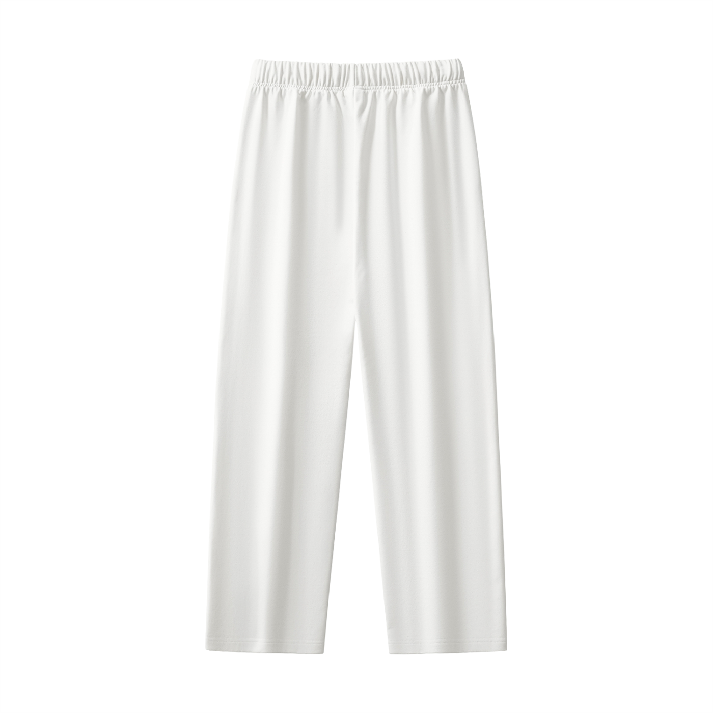Heavyweight Straight-Leg Logo Sweatpants (faded blue)