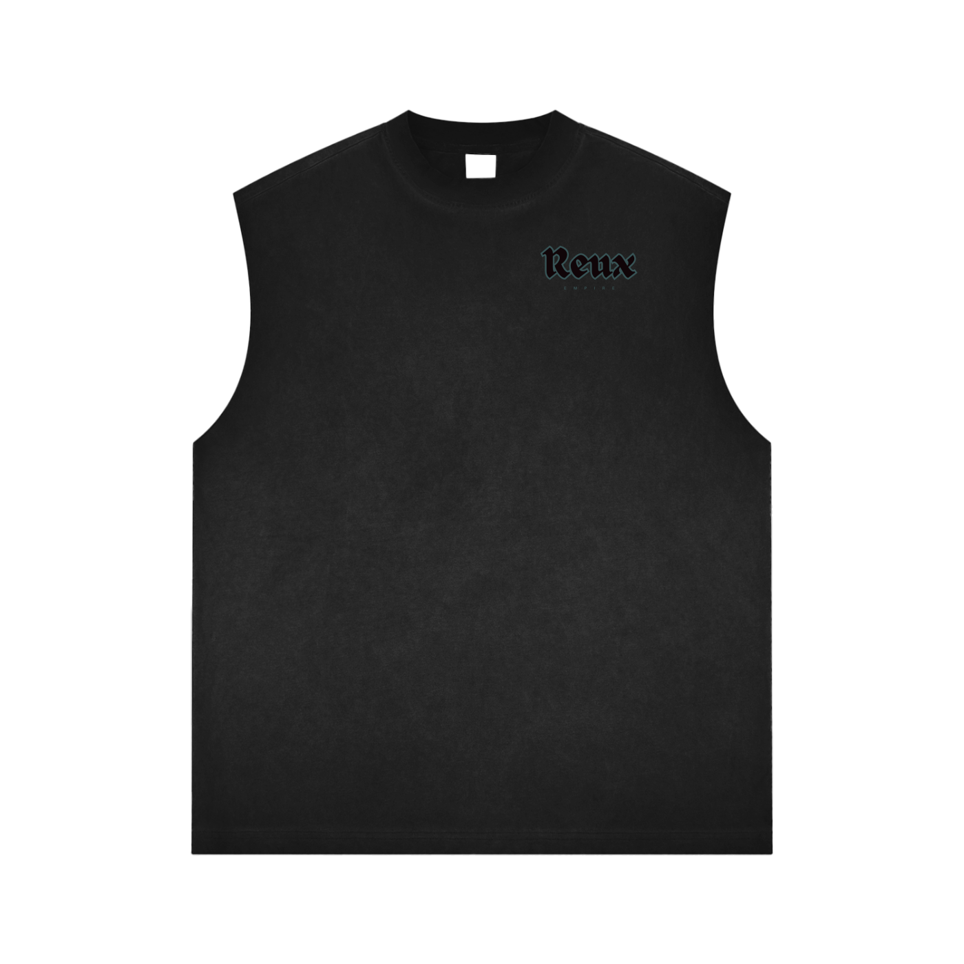 Reverse Washed Tank. SourBtch (faded blue)
