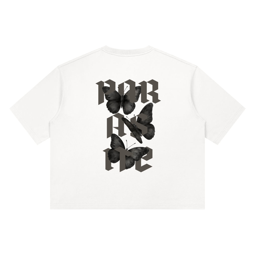 Heavyweight Boxy Tee. Parasite Black