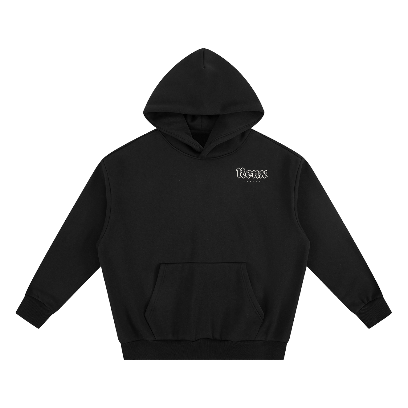 Heavyweight Boxy Hoodie. Parasite White