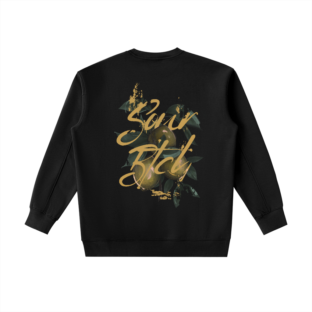 Heavyweight Crewneck Sweatshirt. SourBtch (yellow)