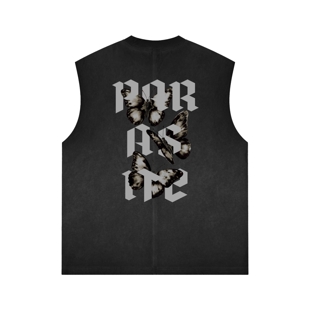 Reverse Washed Tank. Parasite White