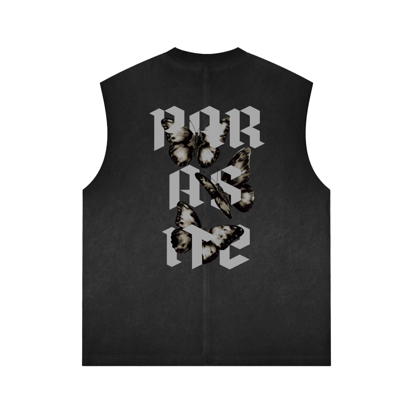 Reverse Washed Tank. Parasite White