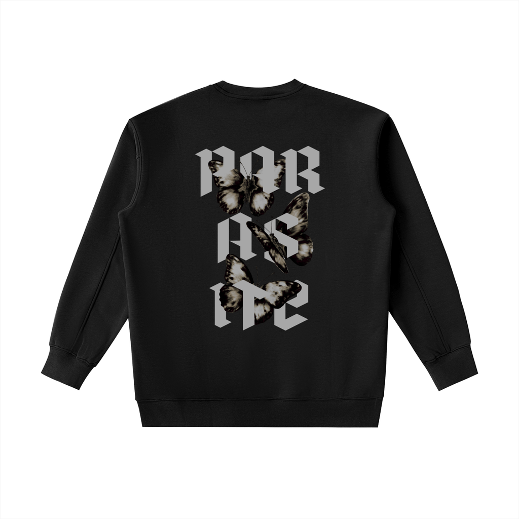 Heavyweight Crewneck Sweatshirt. Parasite White
