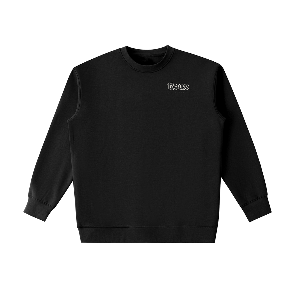 Heavyweight Crewneck Sweatshirt. Parasite White