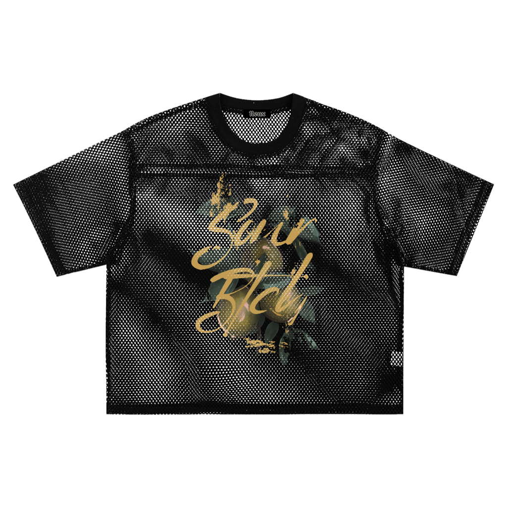 Sour Btch Boxy Net Tee