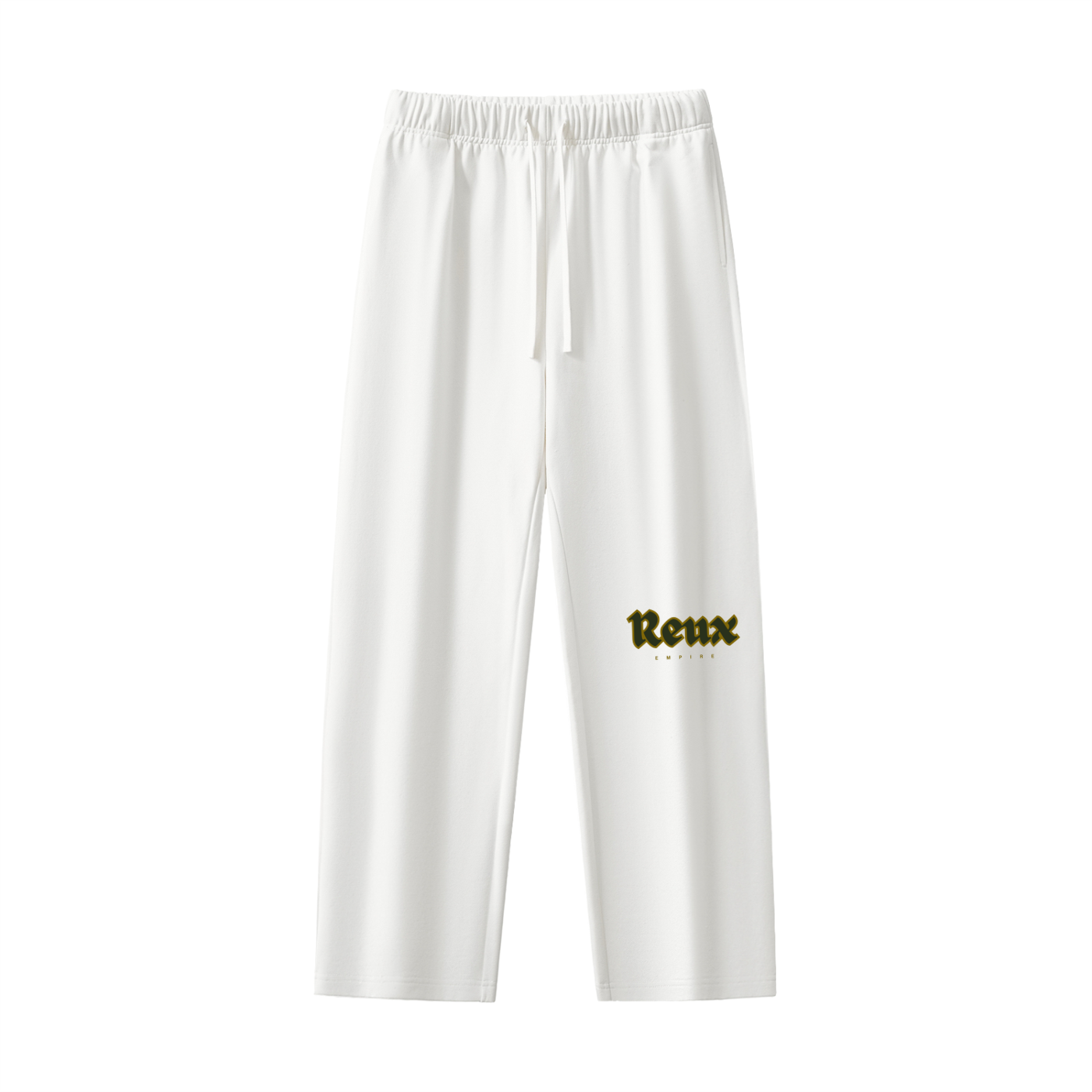 Heavyweight Straight-Leg Logo Sweatpants (yellow)