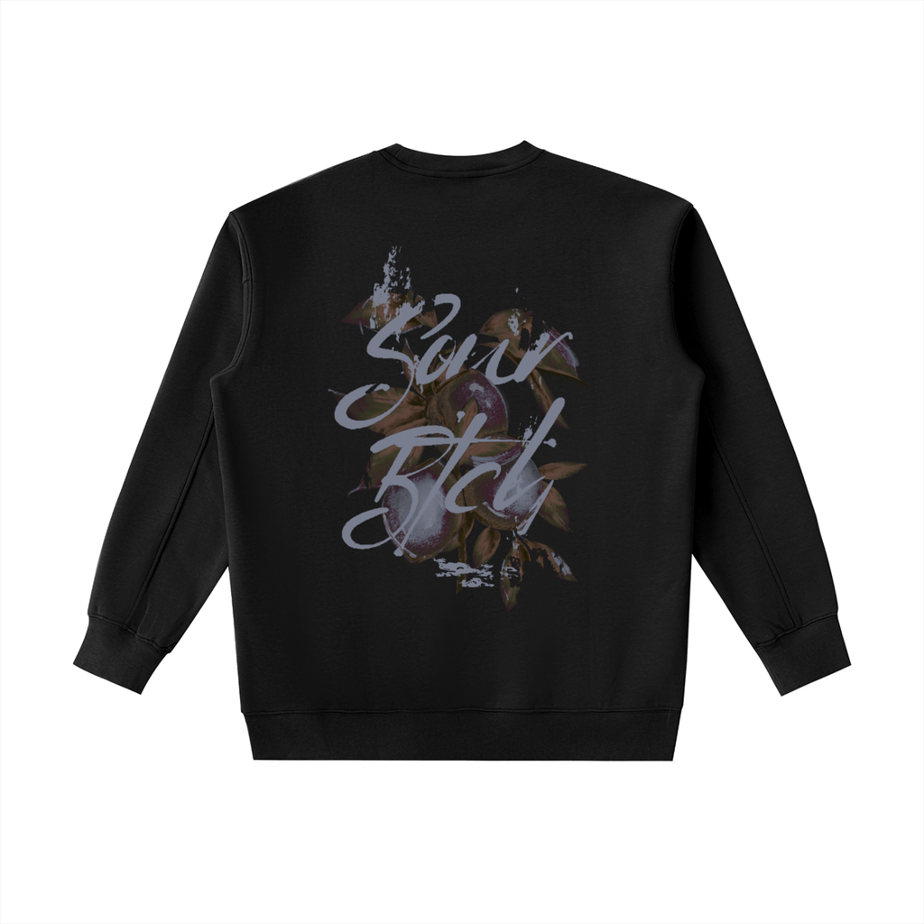 Heavyweight Crewneck Sweatshirt. SourBtch (faded blue)