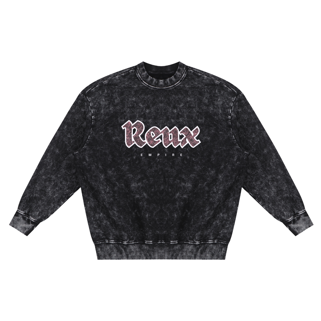Snow Washed Reux Sweatshirt Pink