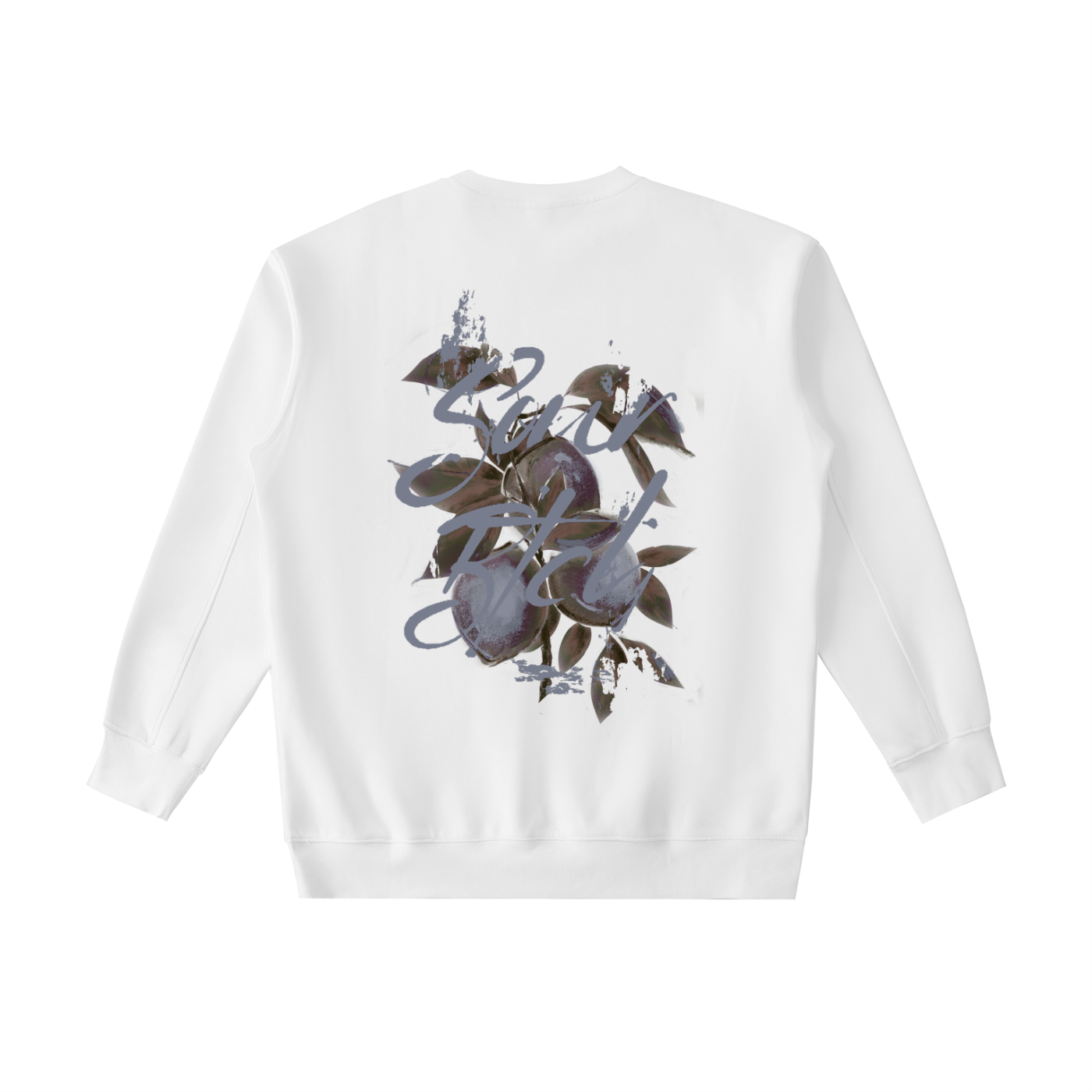 Heavyweight Crewneck Sweatshirt. SourBtch (faded blue)