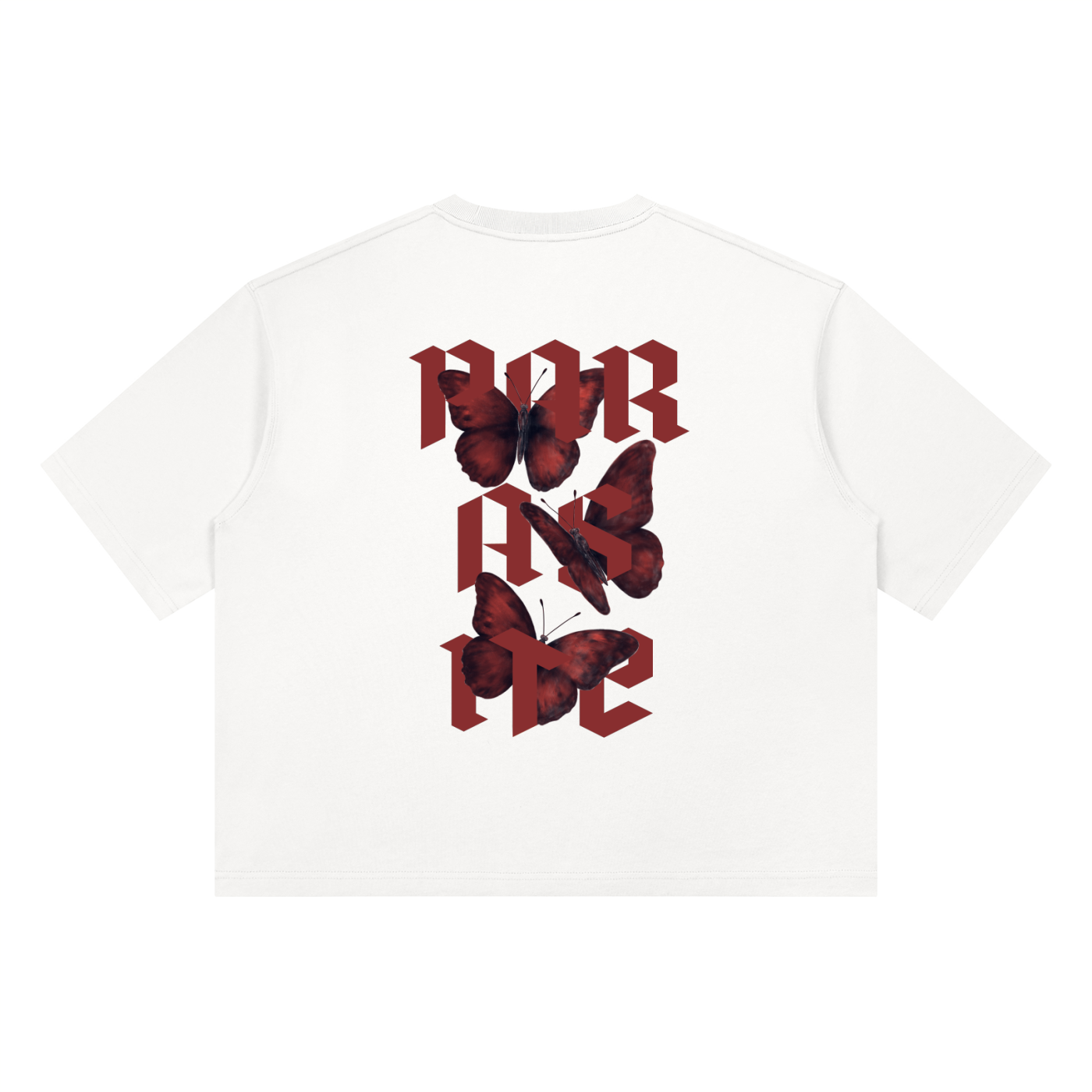 Heavyweight Boxy Tee. Parasite Red