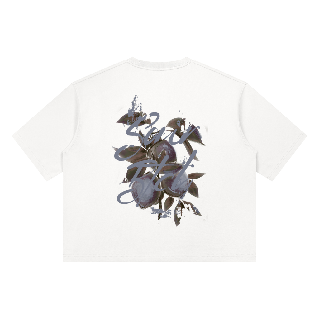 Heavyweight Boxy Tee. SourBtch (faded blue)