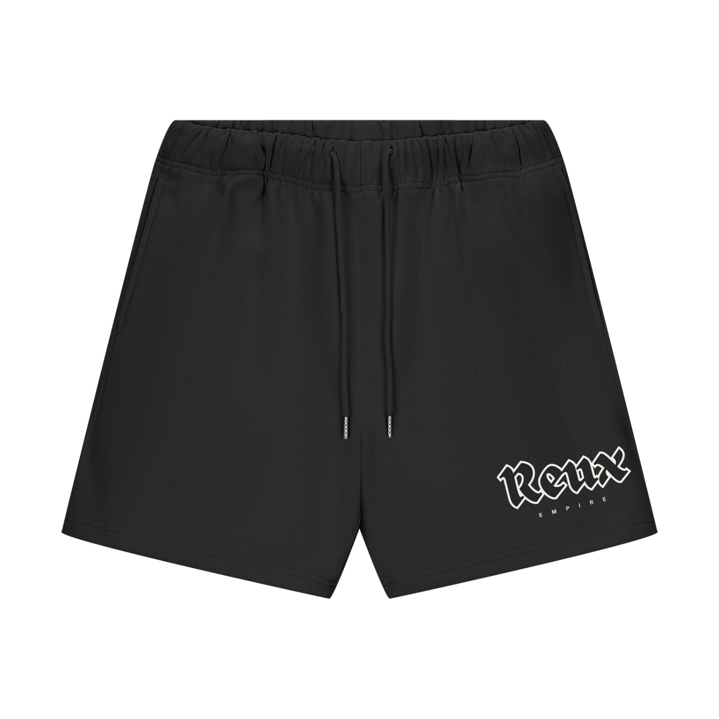 Heavyweight Fleece Shorts. White logo