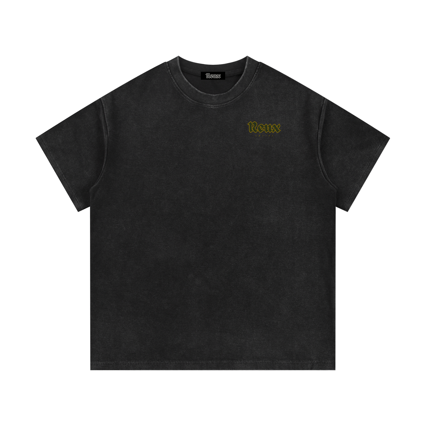 Waffle Knit Tee. SourBtch (yellow)