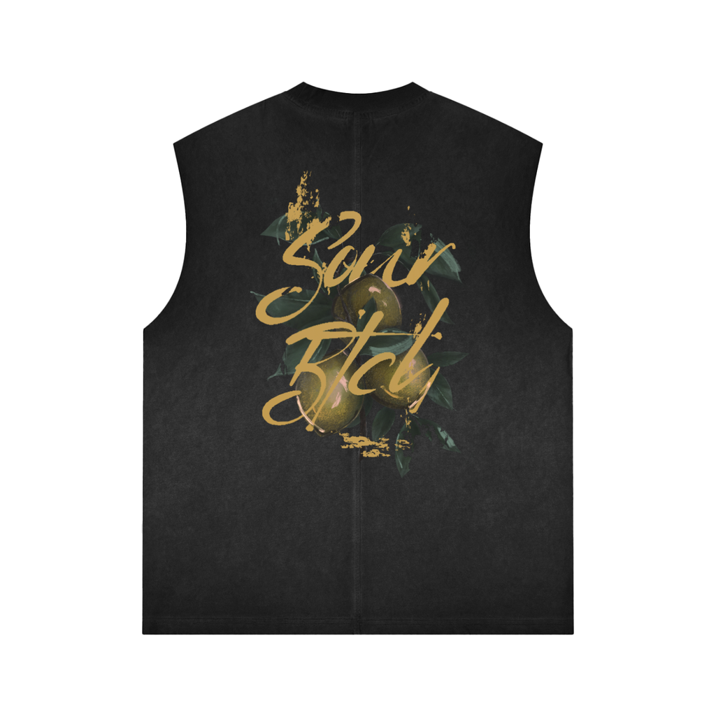 Reverse Washed Tank. SourBtch (yellow)