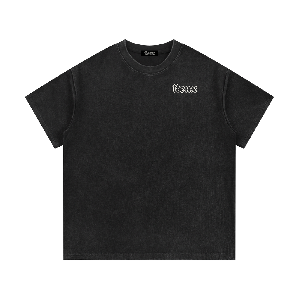 Waffle Knit Tee. Chrysanthemum
