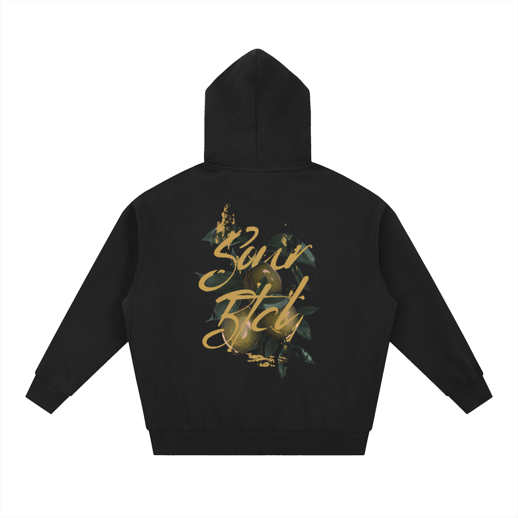 Oversized Boxy Zoodie. SourBtch (yellow)