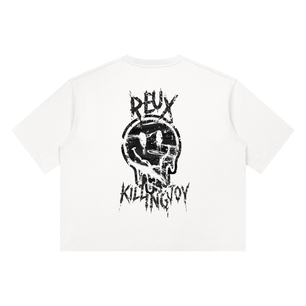 Heavyweight Boxy Tee. KillingJoy Black