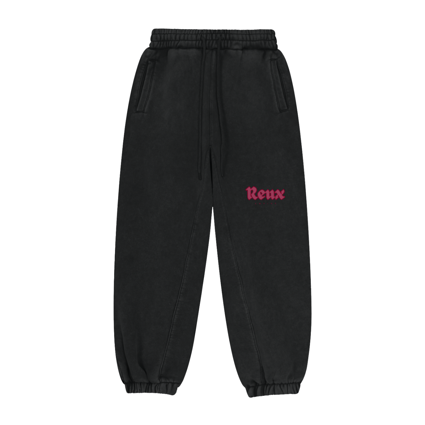 Fleeced Red Logo Sweatpants