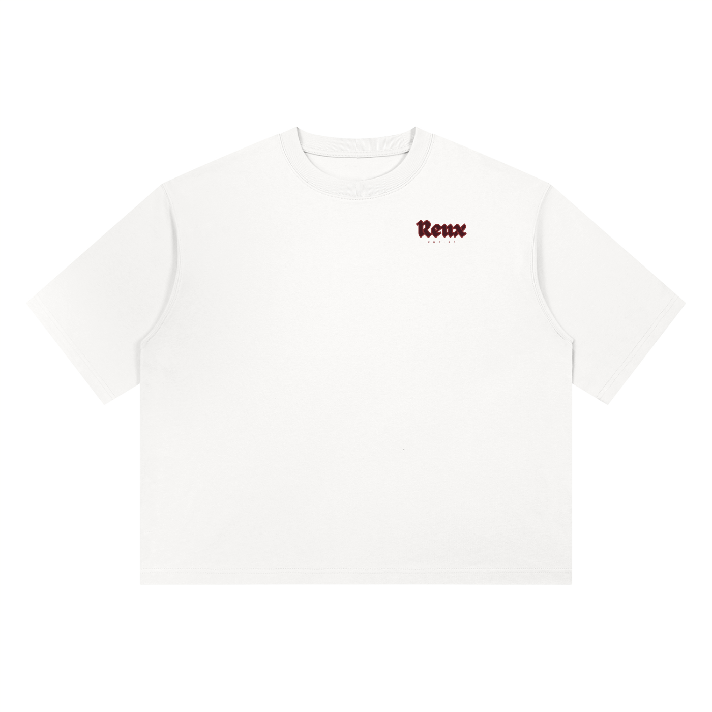 Heavyweight Boxy Tee. Parasite Red