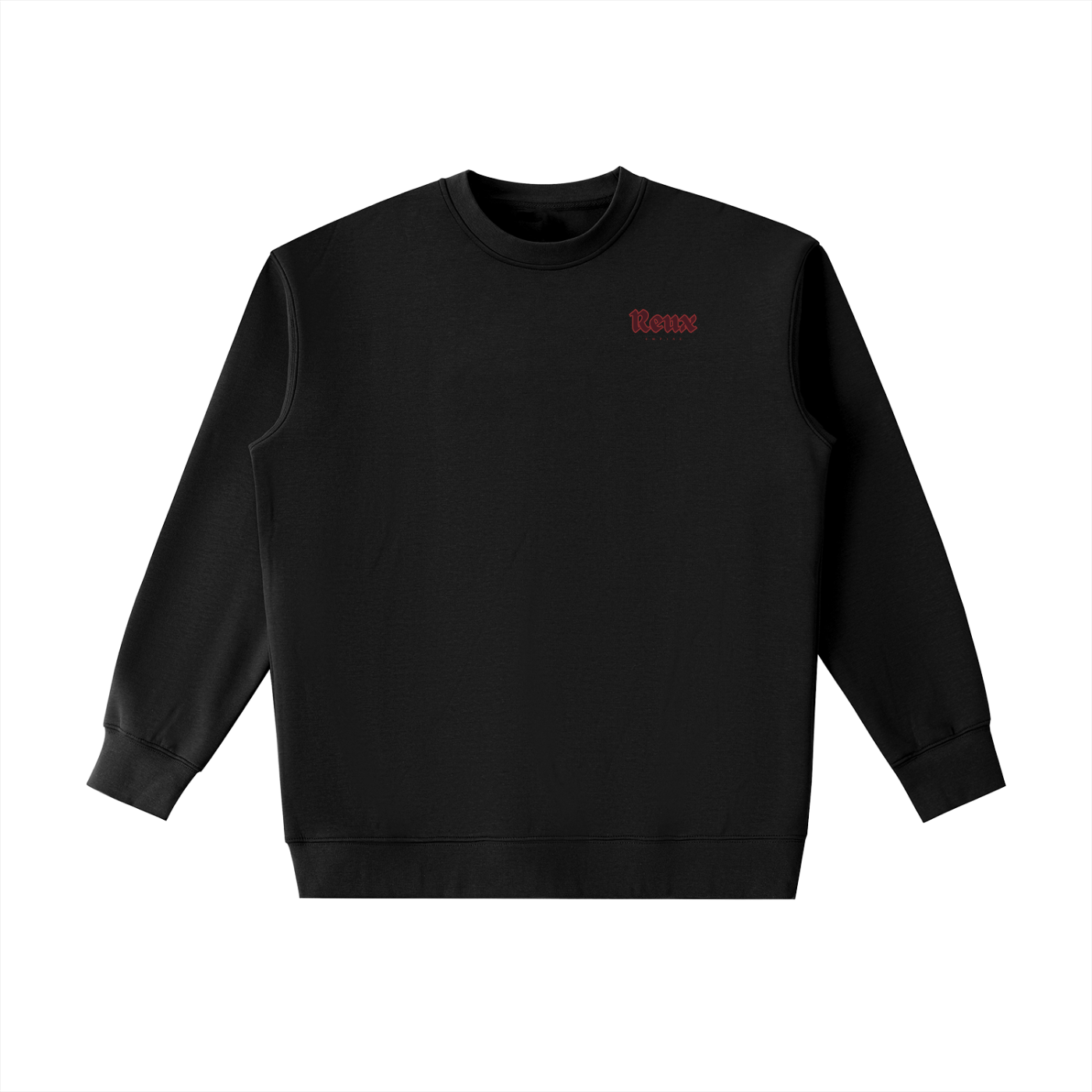 Heavyweight Crewneck Sweatshirt. Parasite Red