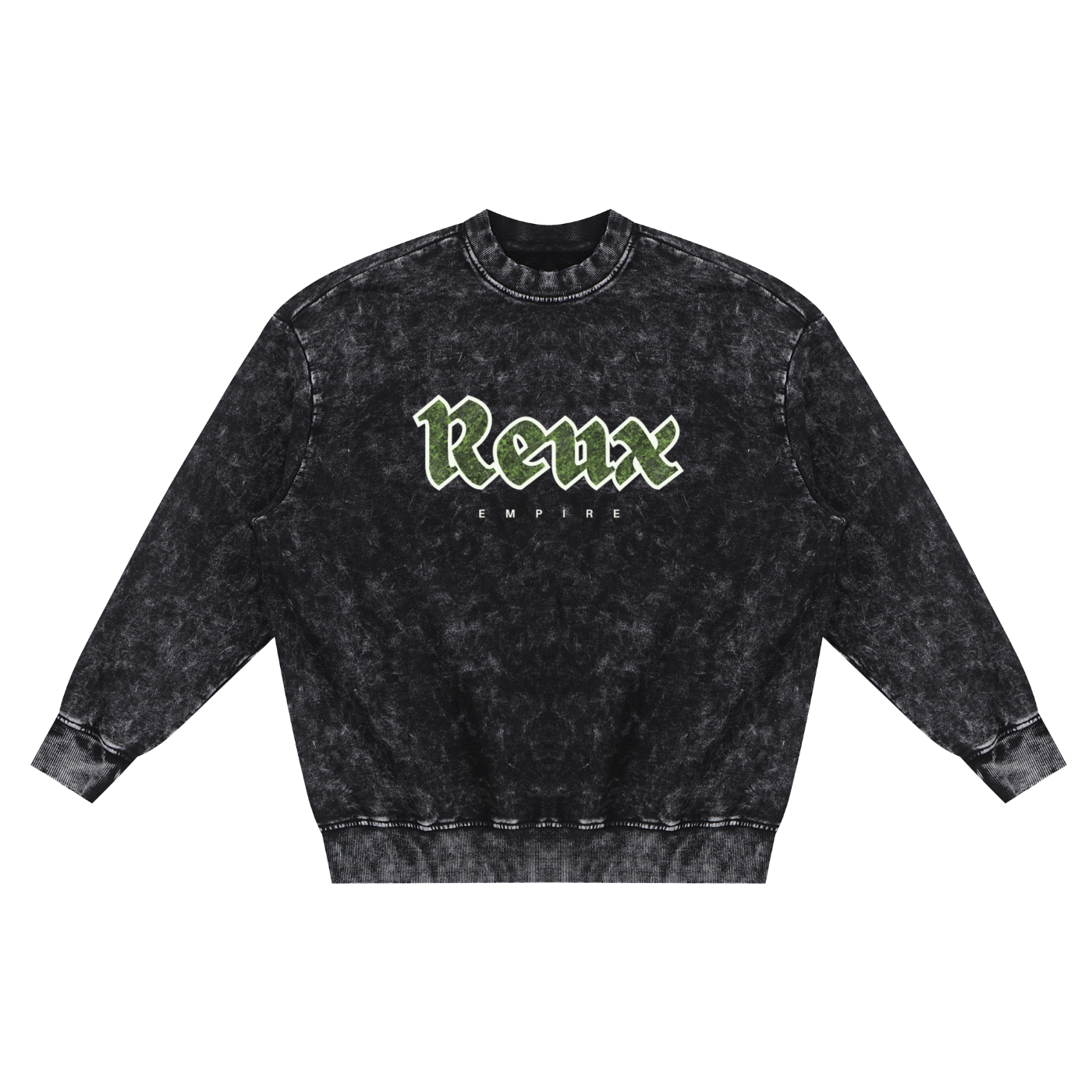Snow Washed Reux Sweatshirt Green