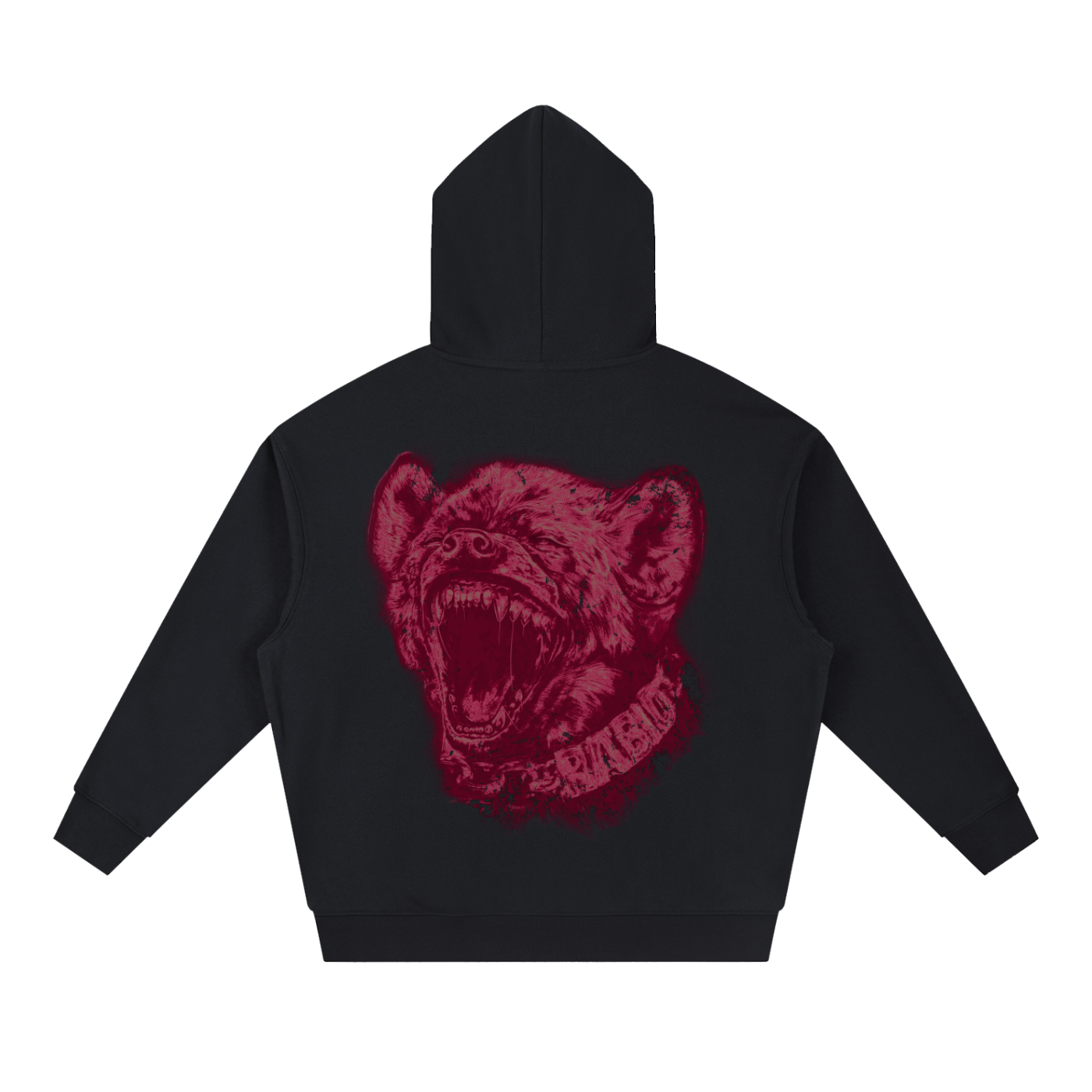 Boxy Heavyweight Hyena Hoodie