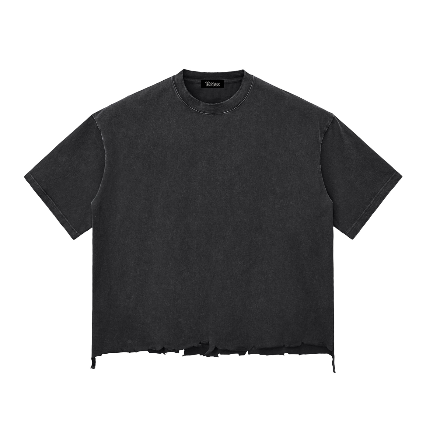 SourBtch Raw-Hem Boxy Tee
