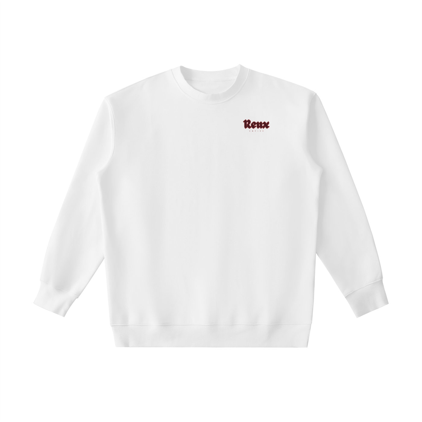 Heavyweight Crewneck Sweatshirt. Parasite Red
