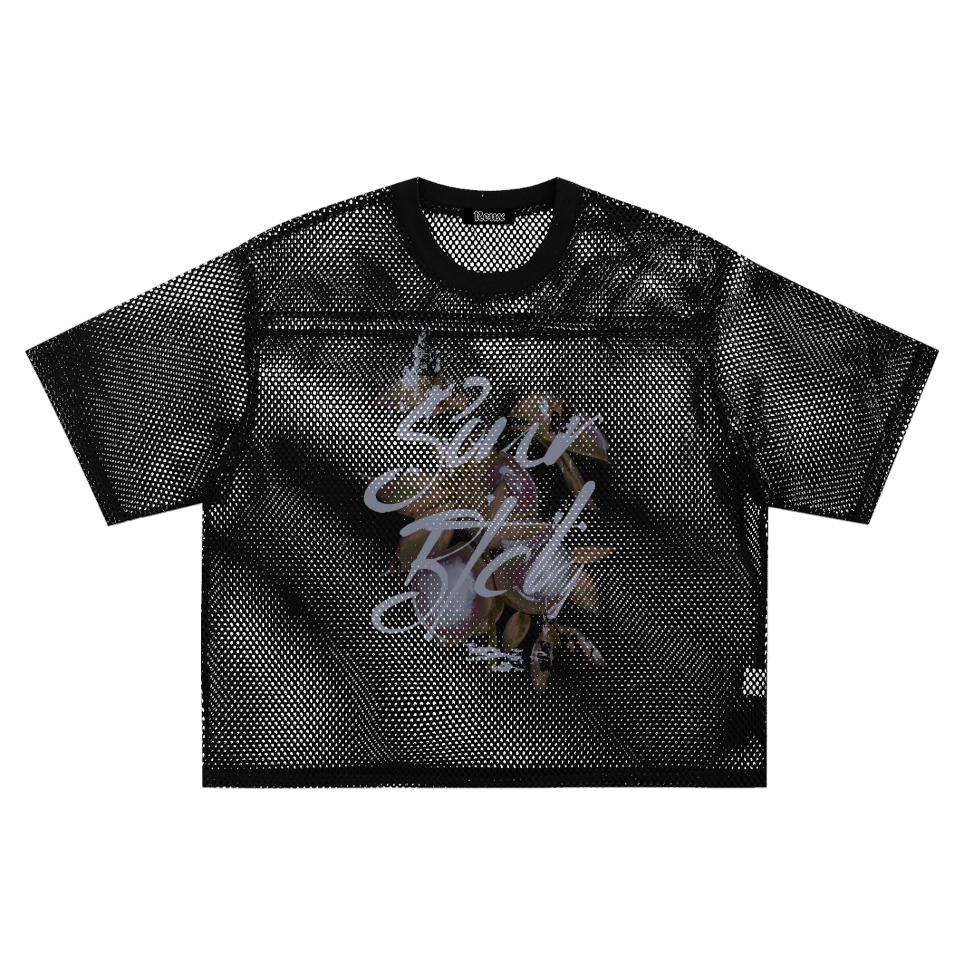 Sour Btch (blue) Boxy Net Tee