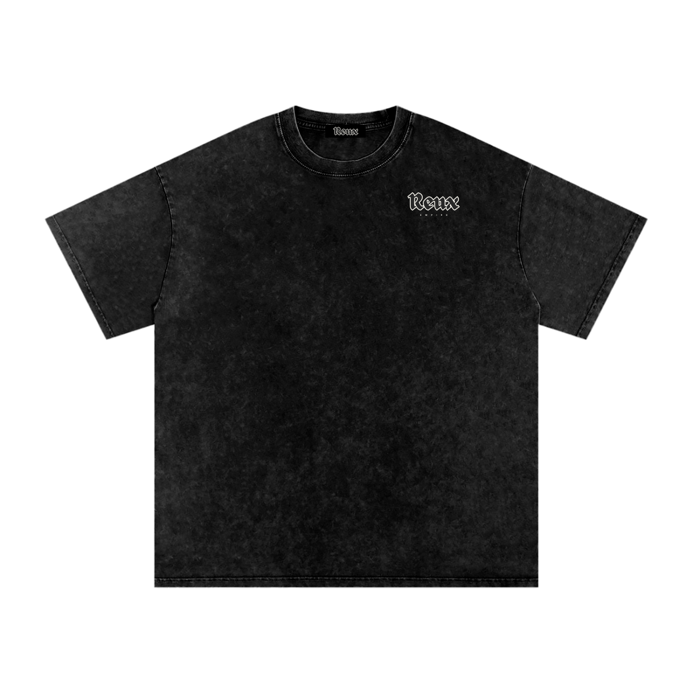 Snow Washed Oversized Tee. Parasite White
