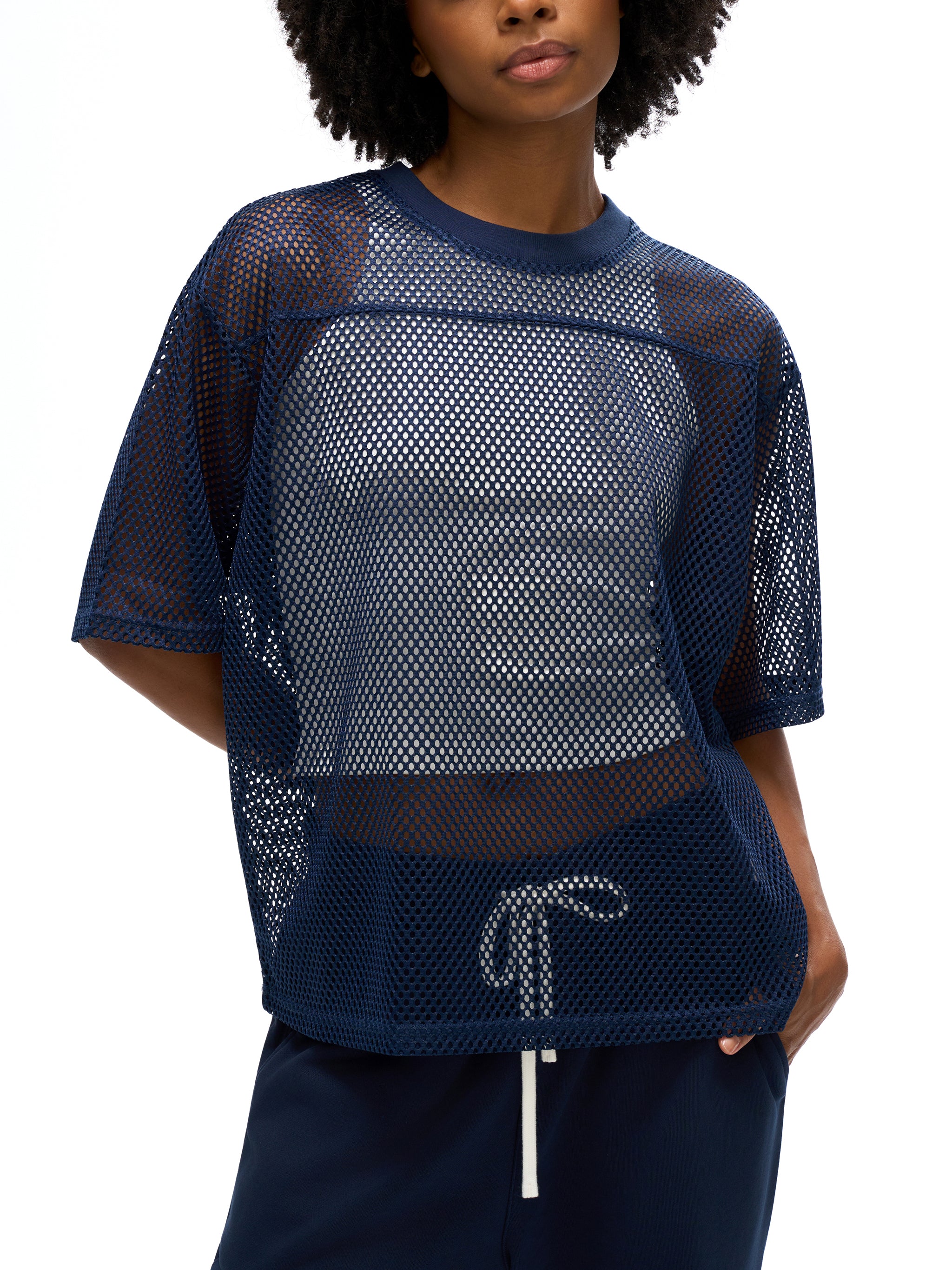 Sour Btch (blue) Boxy Net Tee